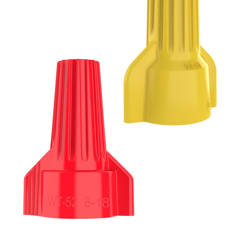 Ideal Industries IDEAL Electrical 30-5152J WingTwist Assorted Red and Yellow Wire Connectors (150 Pack) - Image 3